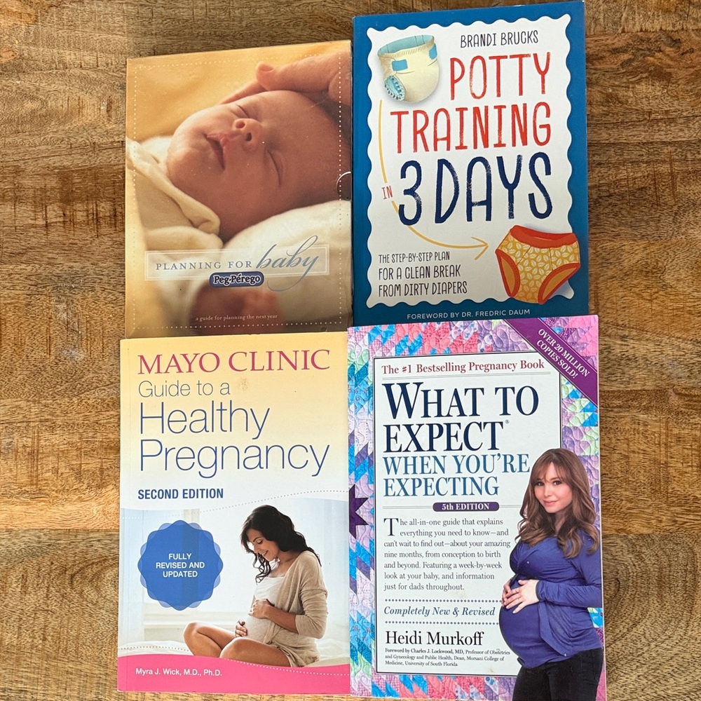 $65 value Set of Pregnancy and Parenting Books (like new)